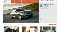 Desktop Screenshot of media.buick.com
